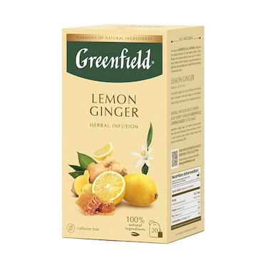 Greenfield Lemon Ginger Herbal Infusion 30g