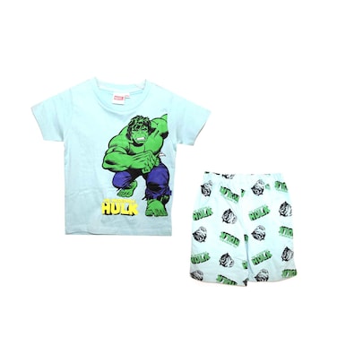 طقم شورت أولاد 25TODBSET-01 - ألوان متنوعة - قطعتان