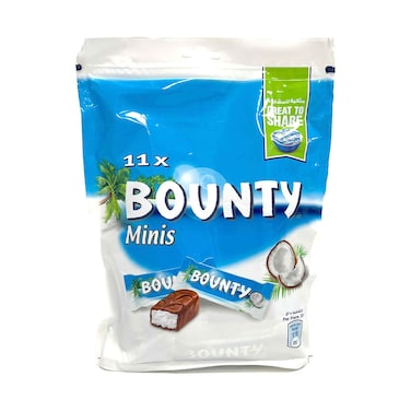 Bounty Minis Chocolate Pouch 275g