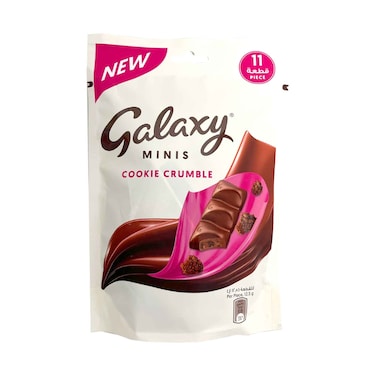 Galaxy Minis Cookie Crumble 137.5g