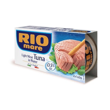 Rio Mare Light Meat Tuna In Water 160gx2 Pieces