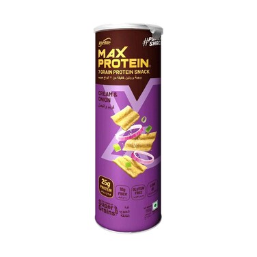 RiteBite Max Protein Snack Chips, Cream &amp; Onion