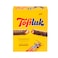 Gandour Tofiluk Biscuit Bars In caramel &amp; Milk Chocolate 33gx12 Pieces