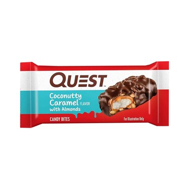 Quest Coconutty Caramel Flavor With Almonds Candy Bites 21g