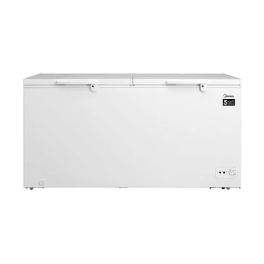 فريزر صندوقي ببابين من Midea موديل HD-933CN سعة 933 لتر (مع رسوم توصيل إضافية خارج الدوحة)