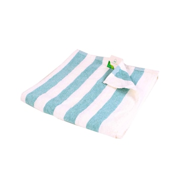 منشفة شاطئ قطن كينج مخططة 75×150 سم تشكيلة متنوعة