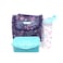 Maxi Lunch Bag Set Cyan Zip