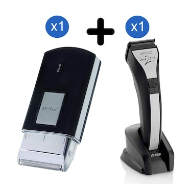 Moser Hair Clipper 1877-0150 &amp; Get Moser Travel Shaver 3615-0052 Free