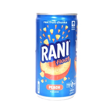 عصير راني فلوت بنكهة الخوخ مع قطع فواكه حقيقية 180 مل