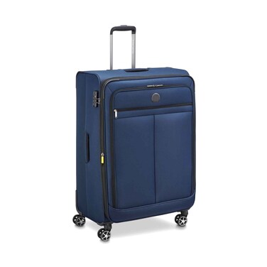 Delsey Priscila 4 Double Wheels Expandable Trolley Case 82Cm Blue