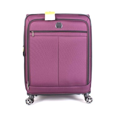 Delsey Priscila 4 Double Wheels Expandable Trolley Case 70Cm Purple