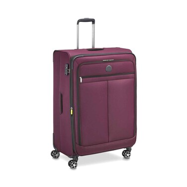 Delsey Priscila 4 Double Wheels Expandable Trolley Case 82cm Purple