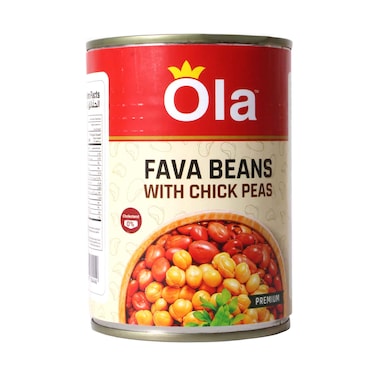 Ola Fava Beans With Chickpeas Can 400g