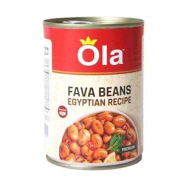 Ola Fava Beans Egyptian Recipe Can 400g