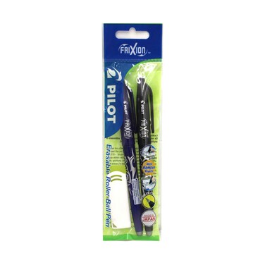 Pilot Frixion Ball Pen 2 Pieces With Erasable Roller