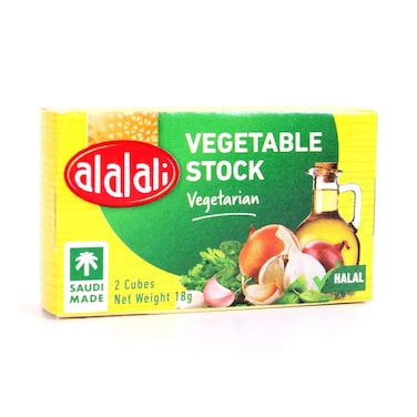 Al Alali Vegetable Stock Vegetarian 18g