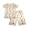 شورت بيجاما أولاد قطعتين للأعمار 1-6 سنوات  متنوع