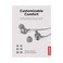 Lenovo 110 Analog In-Ear Headphone With Built-In Microphone GXD1J77354 Grey