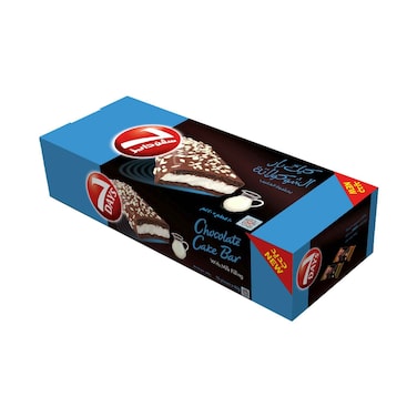 7 Days Chocolate Cake Bar with Milk Filling 40gx10 Pieces