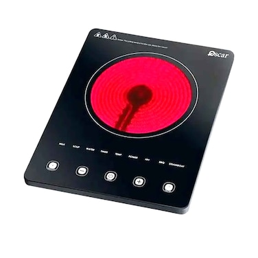Oscar Single Burner Infra Red Cooker OIRC2121TCS 2000 Watts