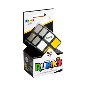 Rubiks Apprentice 2x2 Beginner Cube 3D Puzzle Game Age 7+