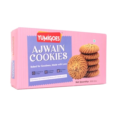Yumigoes Ajwain Cookies 300g