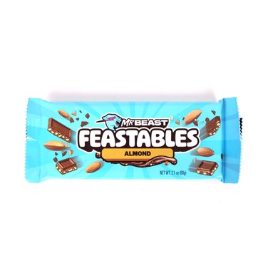 Mr Beast Feastables Almond Chocolate Bar 60g