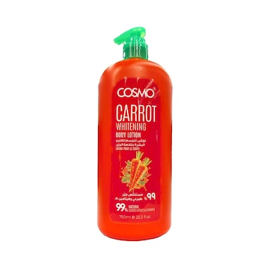Cosmo Whitening Body Lotion Carrot Extract &amp; Vitamin-E 750ml
