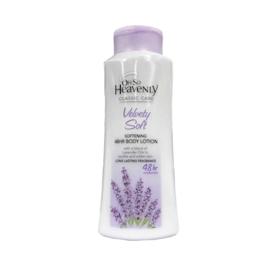 Oh So Heavenly Classic Care Softening Body Lotion, Velvety Soft With Lavender Oils 720ml
