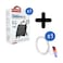 باور بانك بسعة 20000 مللي أمبير Pb 27 Pd Usb C من Promate + حامل مغناطيسي متوافق مع MagSafe بزاوية دوران 360 درجة من Promate