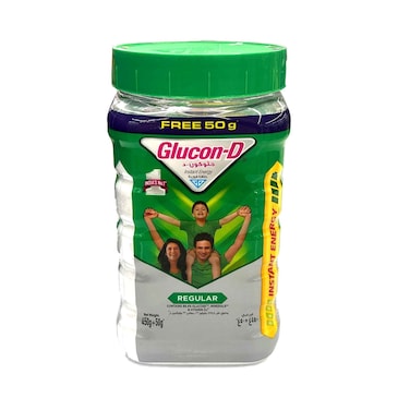 Glucon-D Instant Energy Powder Drink Regular 500g
