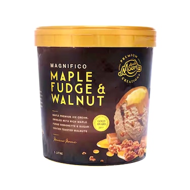 مثلجات ماتش مور مابلي فادج والجوز 1 لتر