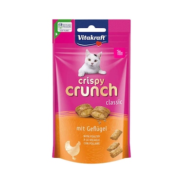 Vitakraft Crispy Crunch Classic Puff With Poultry Chicken 60g