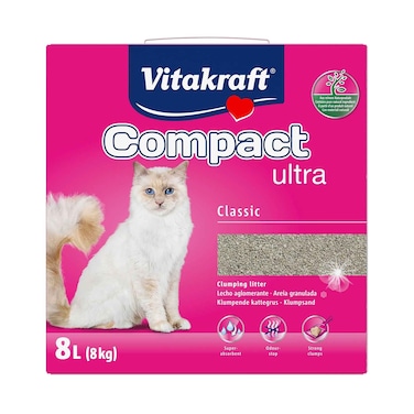 Vitakraft Compact Ultra Clumping Litter Classic 8L