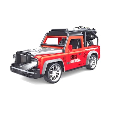Cross Country Off Road 1:14 Scale Remote Control Car With Lights 3.7V Lig 0855-257 Assorted