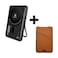 Swiss Military Power Bank 3in1 5000mah Magsafe + Card Holder Brown