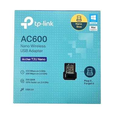 Tp-Link Archer Nano Wireless USB Adapter T2U AC600