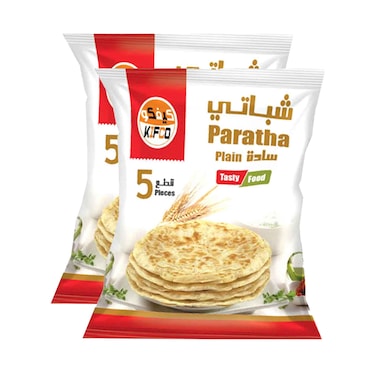 خبز كيفكو باراثا عادي 400 جم × 2 قطعة