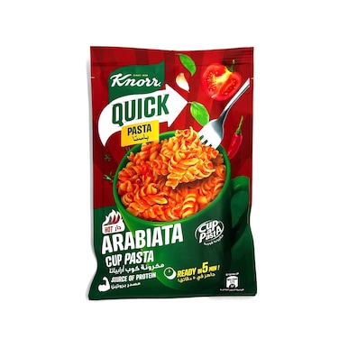 Knorr Quick Pasta, Arabiata Hot Cup A Pasta 48g