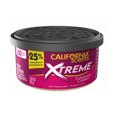 California Scents Xtreme Car Air Freshener With Coronado Cherry Flavour 52g