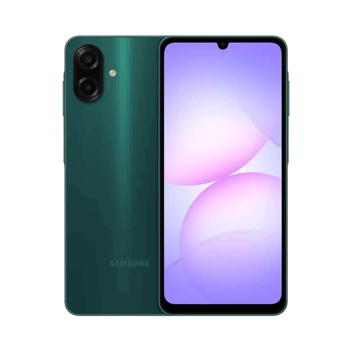Samsung Galaxy Smartphone A07 Dual Sim LTE 4GB RAM 64GB Storage Green
