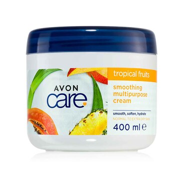 أفون كير كريم متعدد الاستخدامات بالفواكه الاستوائية للبشرة العادية إلى الجافة جدًا  400 مل