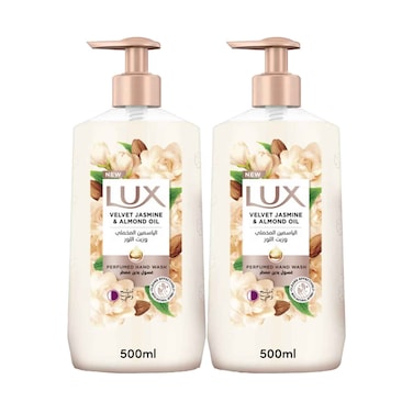 Lux Hand Wash Velvet Jasmine &amp; Almond Oil 500mlx2 Pieces