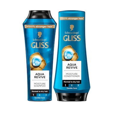 Gliss Aqua Revive Shampoo 400Ml and Conditioner 360ml