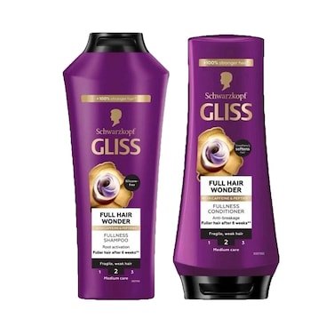 Gliss Hair Wonder Shampoo 400ml &amp; Conditioner 360ml