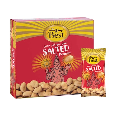 أفضل فول سوداني مملح 24 كيسًا