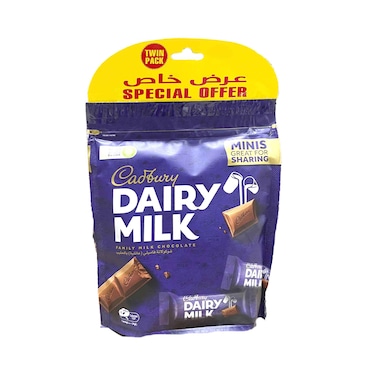 Cadbury Dairy Milk Mini bag Milk Chocolate 156gx2 Pieces