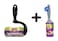 3M Scotch-Brite Lint Roller Pet Extra Sticky 48 Sheet + Scotch-Brite Sticky Hair Roller