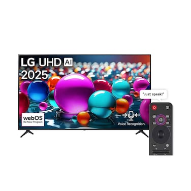 تلفزيون إل جي Ultra HD بحجم 50 إنش 4K موديل 50UA85006LA AMRG