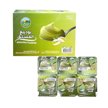 Mazzraty Pudding Pistachio Flavour 90gx6 Pieces
